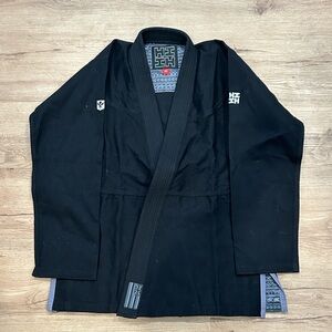 HI Hawaii Brand Jiu Jitsu Gi. Black. Size A0.